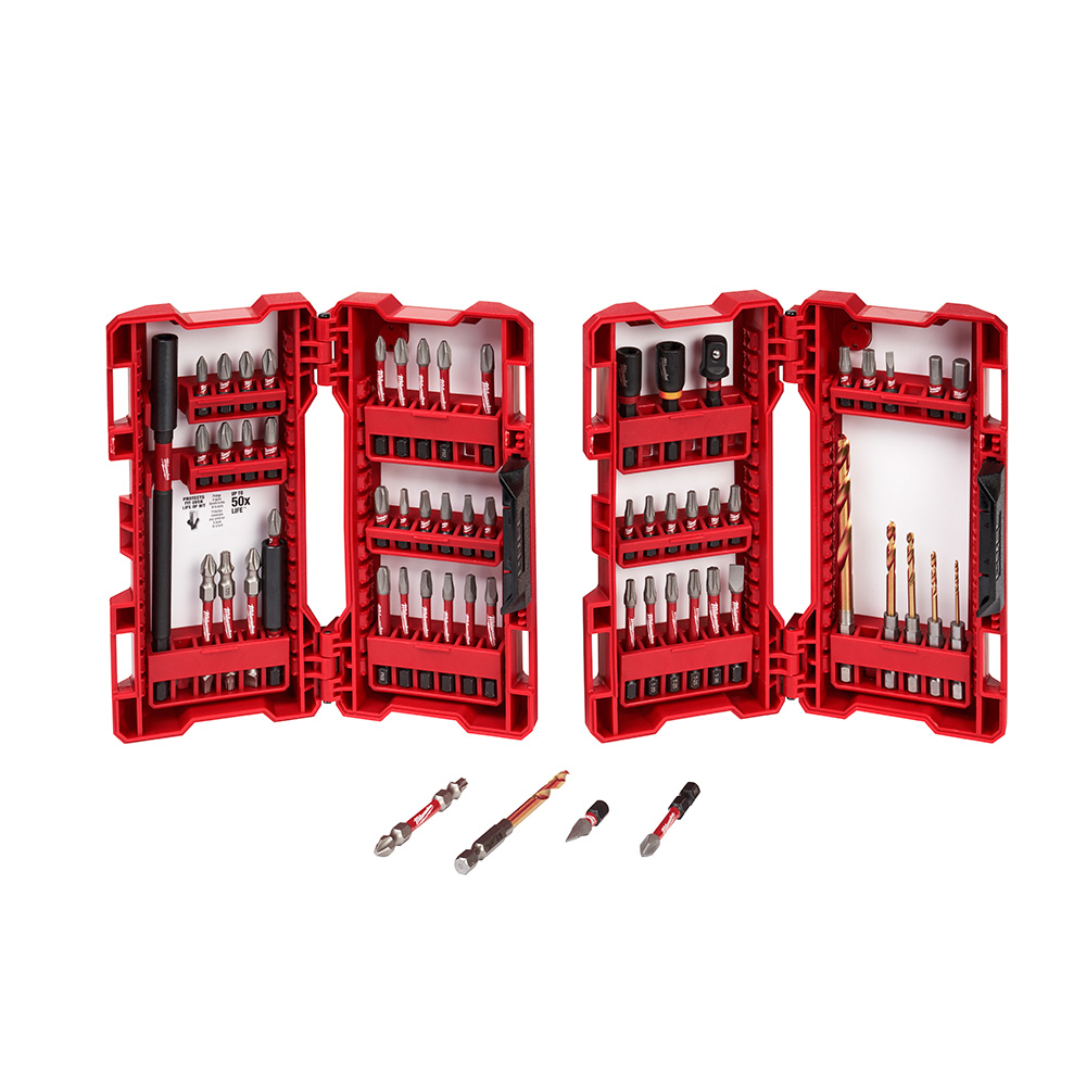 Milwaukee 48-32-4029 SHOCKWAVE 60-Piece Impact Drill and Drive Set