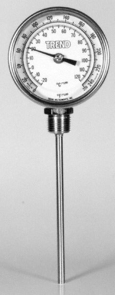 WIKA Wika 31090A004G4 Bimetal Dial Thermometer 0-140F 9in Stem