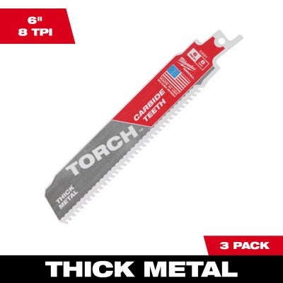 MILWAUKEE Milwaukee 48-00-5301 Torch 7 Tpi Carbide Recip Blade