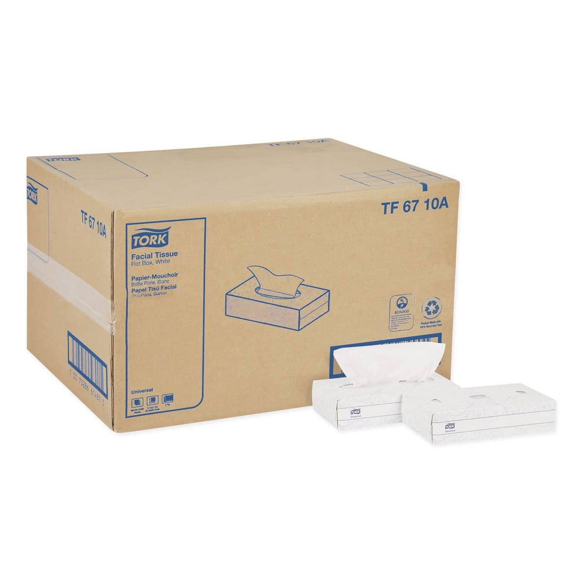 TORK Tork TRKTF6710A Facial Tissue Flat Box 2-Ply (7.9 in x 8.2 in, 30/Carton)