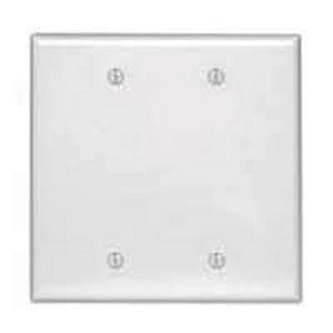 MULBERRY METAL PRODUCTS Mulberry Metal Products 86152 2-Gang Blank Wallplate Steel (4.562 x 4.5 in)