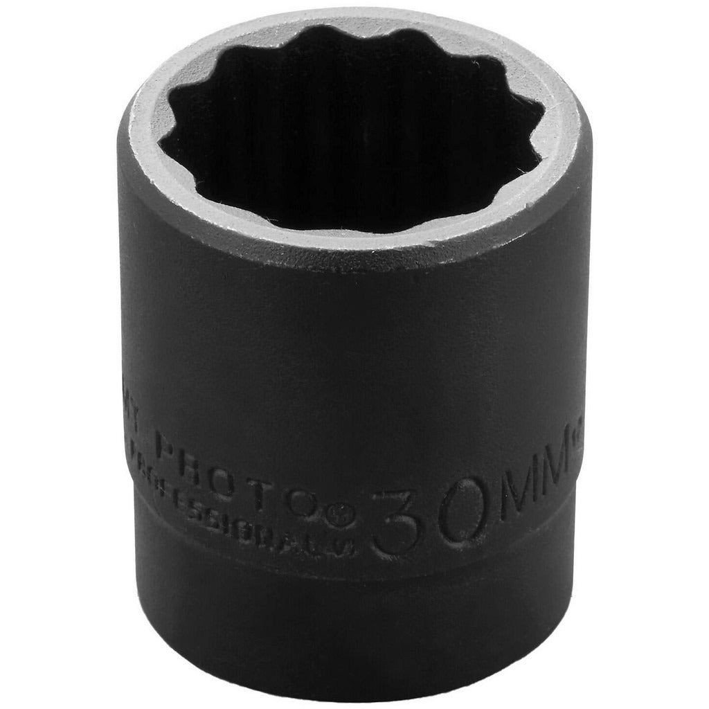 PROTO Proto J7430MT Impact Socket 1/2 in Drive 30mm 12-pt