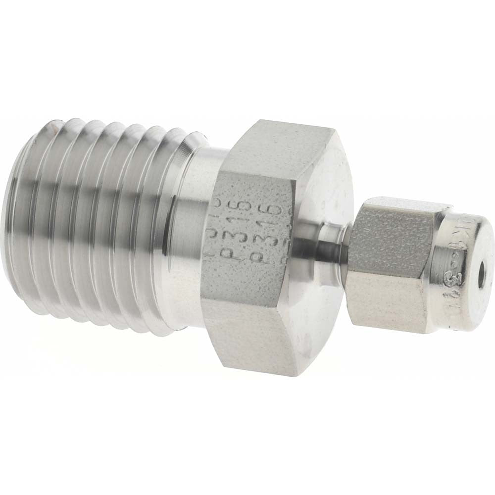 PARKER Parker 1MSC4N-316 Compression Tube Connector 1/4-18 Npt