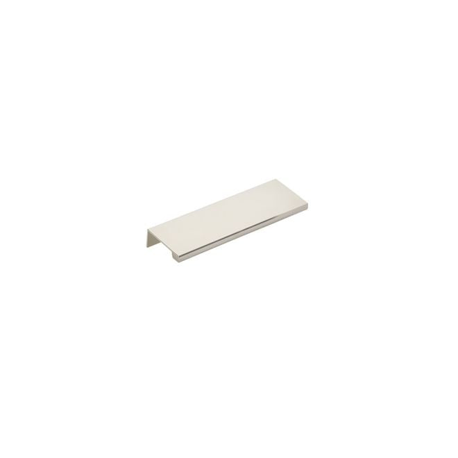 EMTEK Emtek 87110US14 Edge Cabinet Pull 4 in Polished Nickel