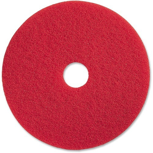 GENUINE JOE Genuine Joe GJO90420 20 Inch Red Floor Buffing Pad 5 Pack