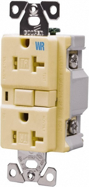 EATON Cooper Wiring Devices TRSGFNL20V Gfci Receptacle 20A 125V