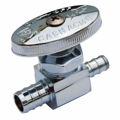 SHARKBITE Sharkbite/cash Acme 23062LF Straight Stop 1/2x3/8 Barb Lead Free