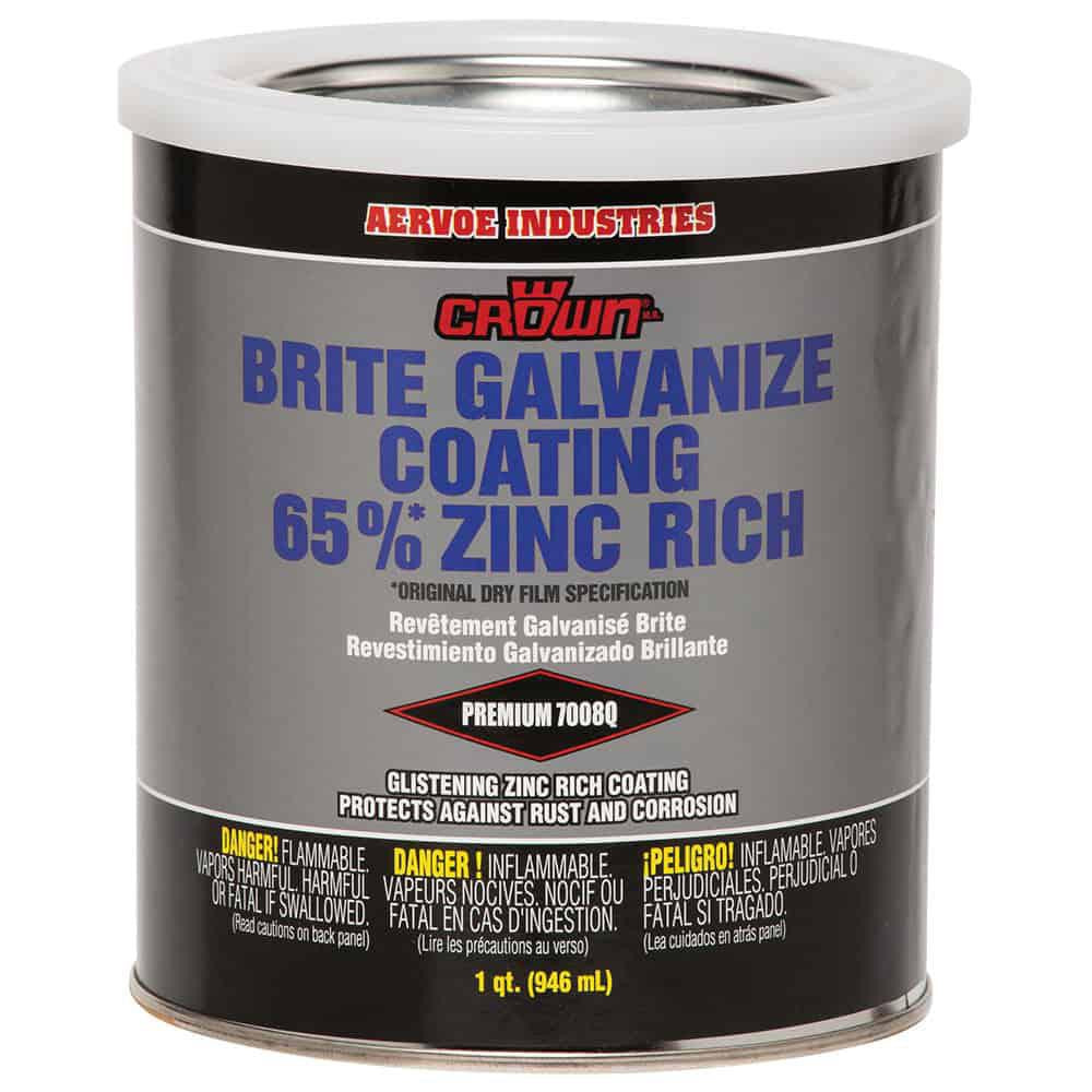 CROWN BOILER Crown 7008Q Zinc Cold Galvanizing Compound 32 Oz