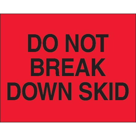 BSC PREFERRED Bsc Preferred DL1101 Handling Instruction Labels