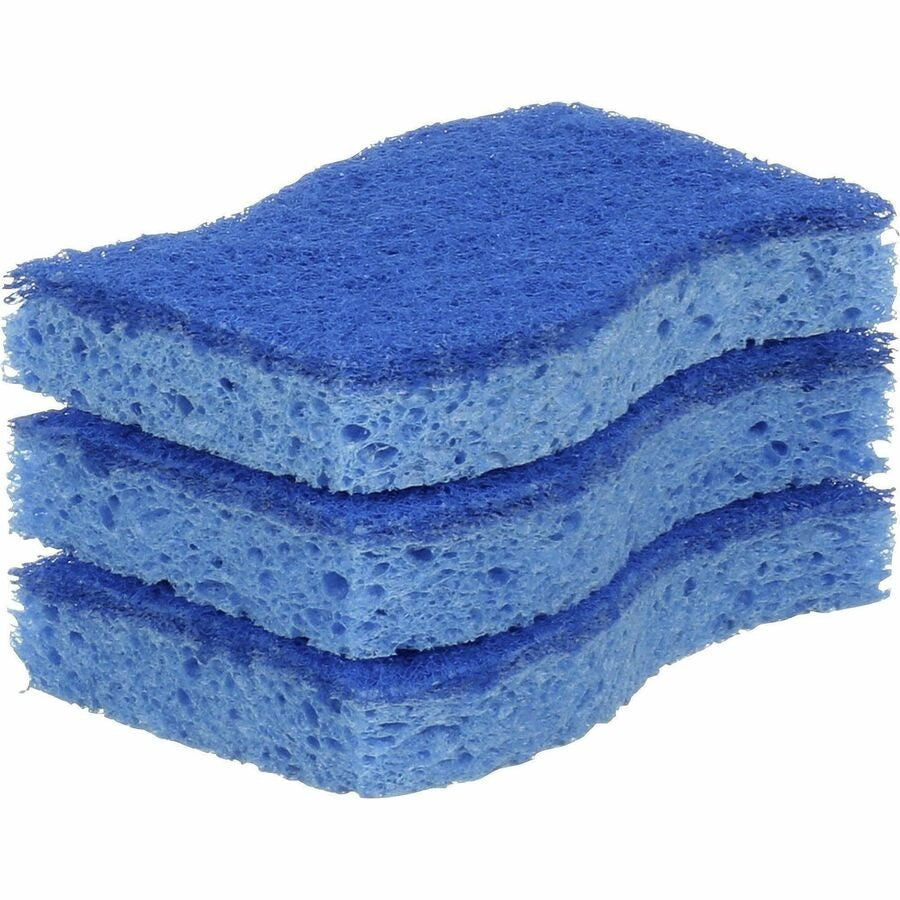 3M 3M MMMMP3CT Scotch-Brite No Scratch Scrub Sponges (3/Pack, 8/Carton)