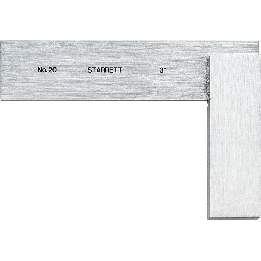 STARRETT Starrett 50130 Precision Steel Square 3 in Blade