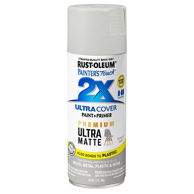 RUST-OLEUM Rust-oleum 331184 Painters Touch 2X Matte Spray Paint 12 Oz