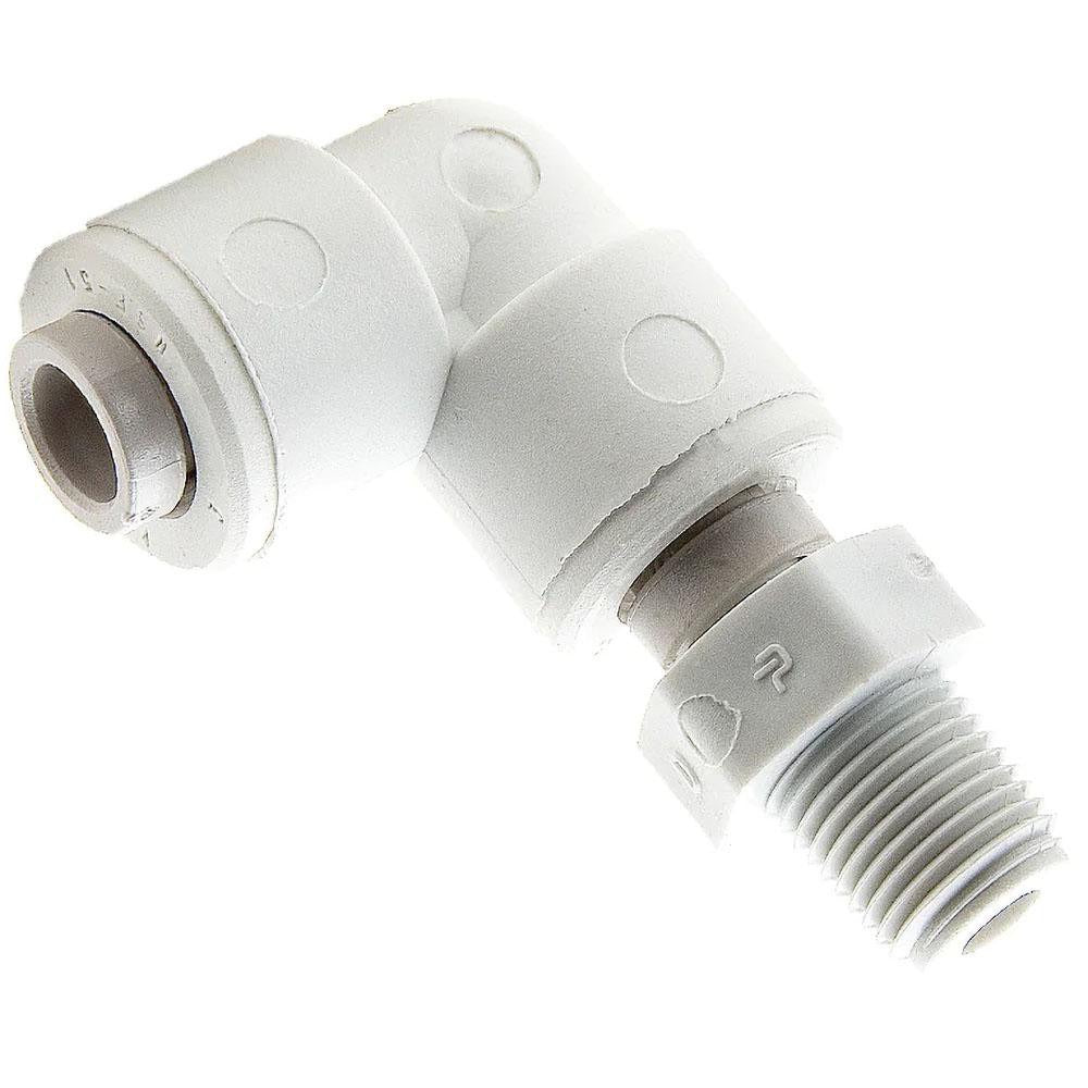 PARKER Parker PP6MES4 Male Swivel Elbow Push-to-connect 3/8 Od