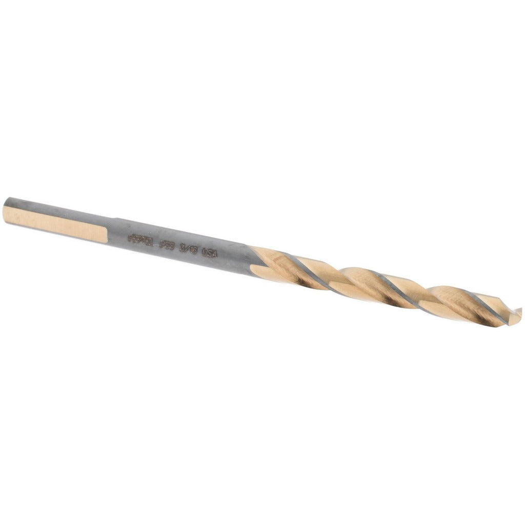 HERTEL Hertel H95006008 Jobber Drill Bit 3/16 in Hss