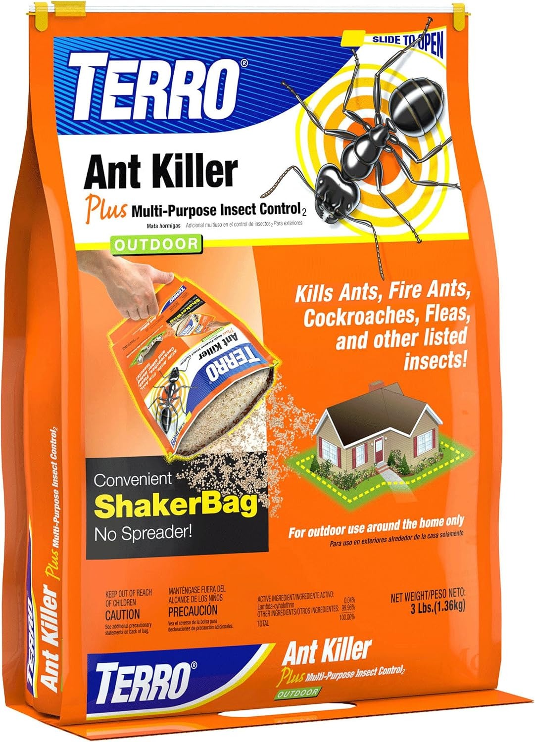 TERRO Terro T901-6 Ant Killer Plus 3 lb Ready-to-Use Granules