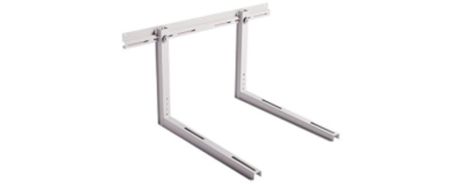 Mitsubishi QSWBSS Wall Bracket, Mini-Split Stainless Steel w/Rail Quick-Sling