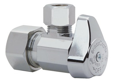BRASSCRAFT Brass Craft G2CR09X Cd Chrome Angle Valve 5/8x1/4 Lead Free