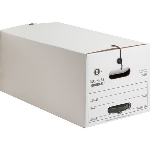 BUSINESS SOURCE Business Source BSN26746 Corrugated Storage Box 12-pack