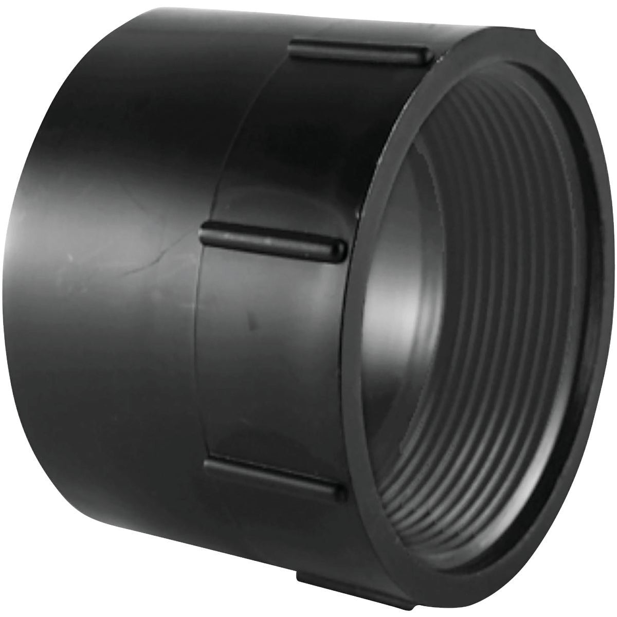 CHARLOTTE PIPE Charlotte Pipe ABS 00101 0800HA 2 In. Hub x FPT Female ABS Adapter (Each)