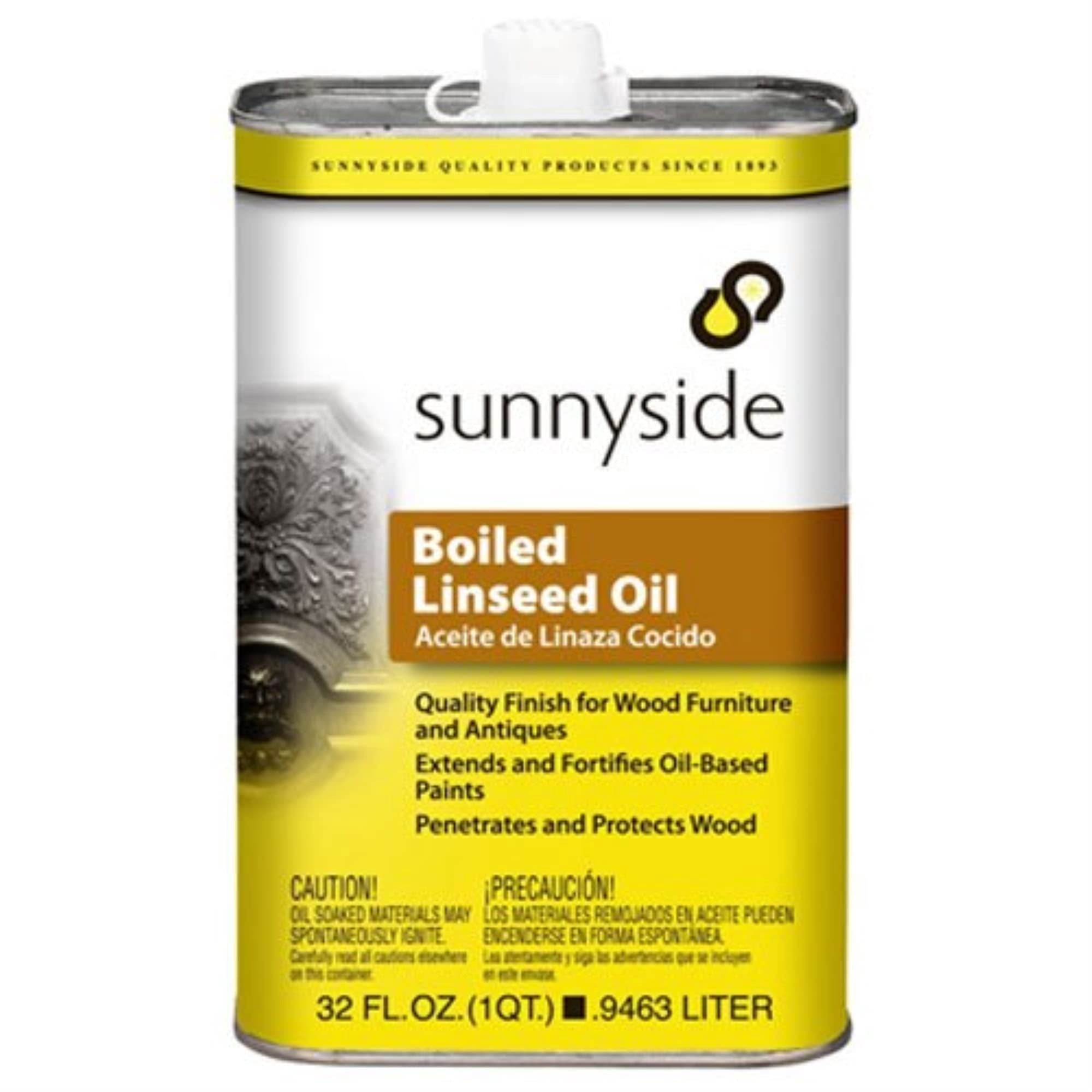 SUNNYSIDE Sunnyside 87232S Boiled Linseed Oil (1 Qt.)