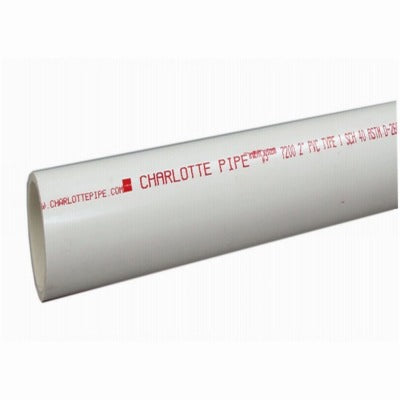 CHARLOTTE PIPE Charlotte Pipe Pvc 04010 0200R Sch 40 Pvc Pipe 1in X 2ft