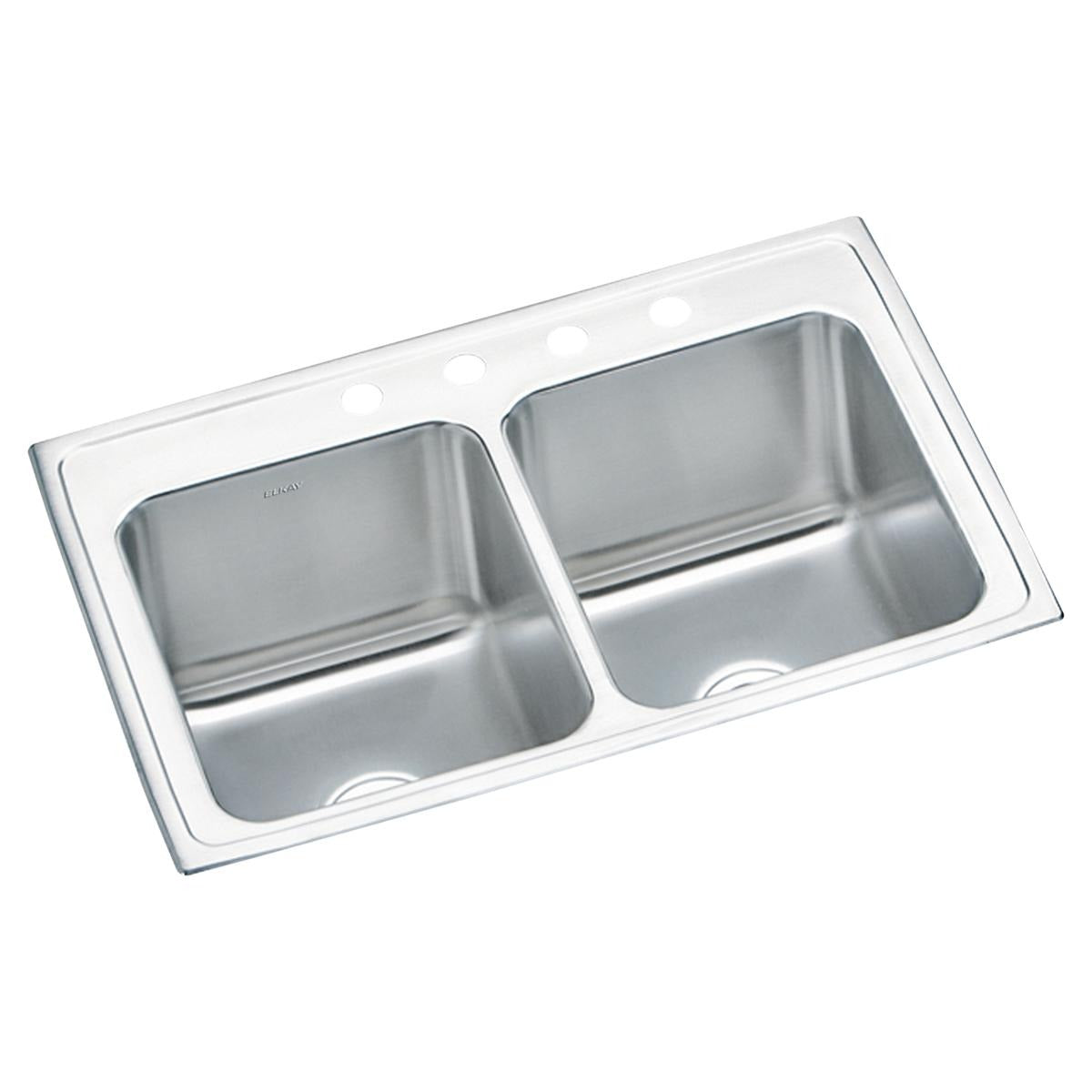 BSC PREFERRED Bsc Preferred DLR3322104 Drop-in Double Bowl Kitchen Sink