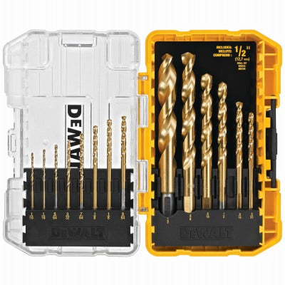 DEWALT Dewalt Accessories DW1341 Titanium Drill Bit Set 14pc