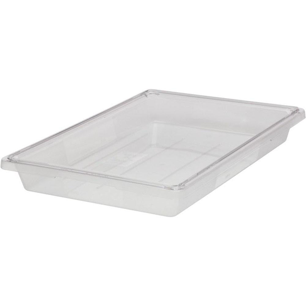 RUBBERMAID Rubbermaid FG330600CLR Food Tote Box 5 Gallon Clear