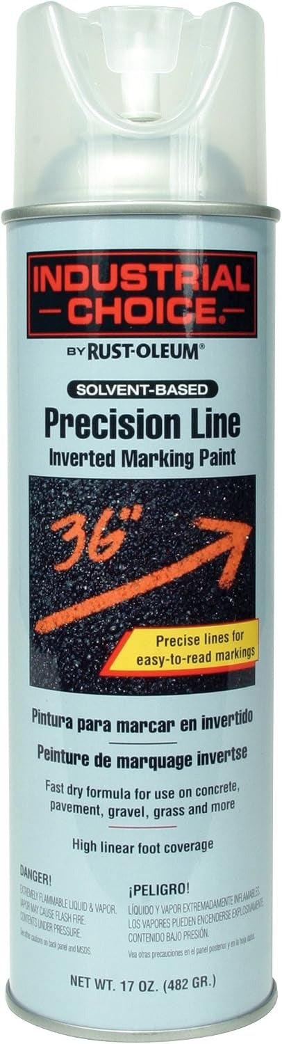 RUST-OLEUM Rust-Oleum 1601838 Precision Line Inverted Marking Paint 17 oz (1 Can)