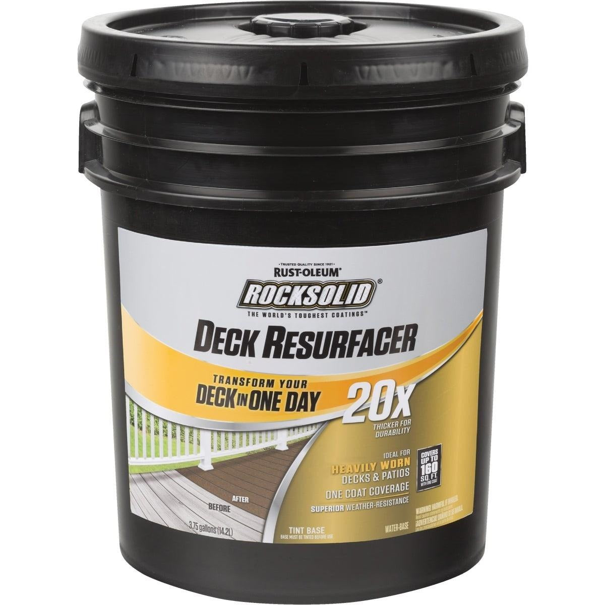 RUST-OLEUM RUST-OLEUM 300083 RockSolid Tint Base Deck Resurfacer 4 Gal