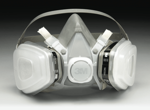 3M 51P71 3MS-51P71 Half Facepiece Disposable Respirator Assembly Organic Vapor P95 Each