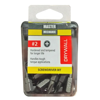 DISSTON CO Disston Company 129288 Drywall Screwdriver Bit 25 Pack
