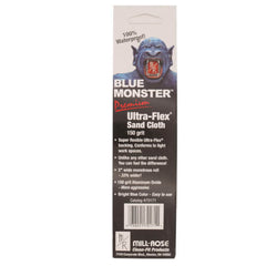 Blue Monster 70171 Ultra-Flex Abrasive Cloth 2 x 8 Mini Strips Pack of 10