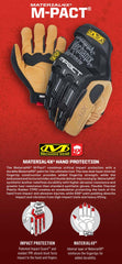 Mechanix Wear MP4X-75-010 Material 4X L Size EVA Gloves