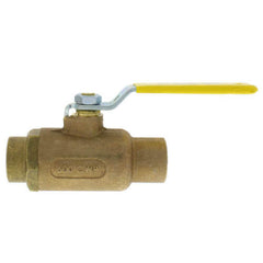 Apollo Valves 7020701 70-200 Series 1-1/2 in. Bronze Standard Port Solder 600# Ball Valve