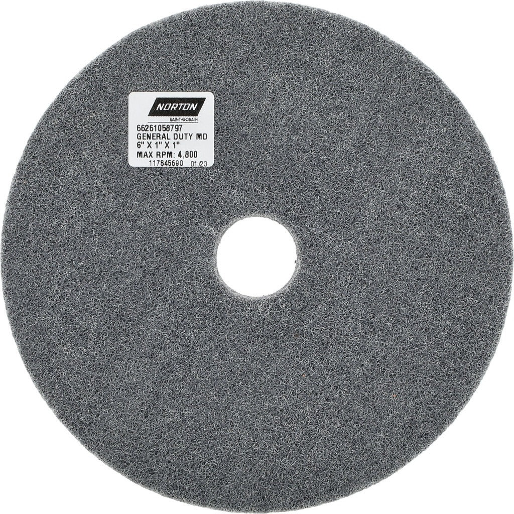 NORTON Norton 66261058797 Deburring Wheel 6 Inch Silicon Carbide