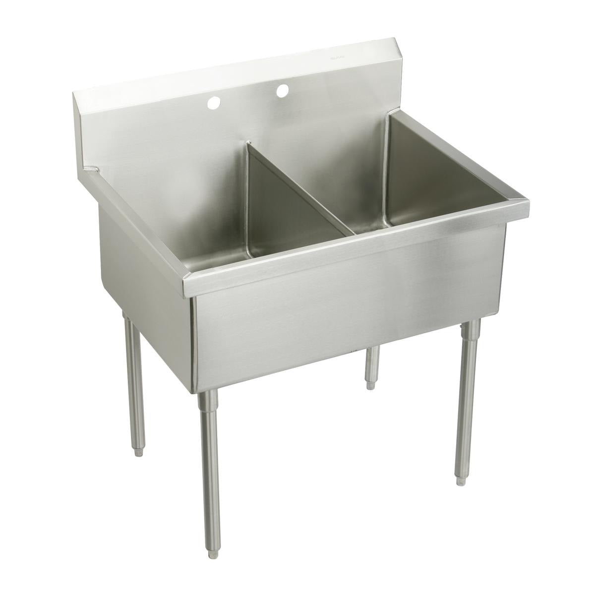 BSC PREFERRED Bsc Preferred SS82542 Double Compartment Scullery Sink