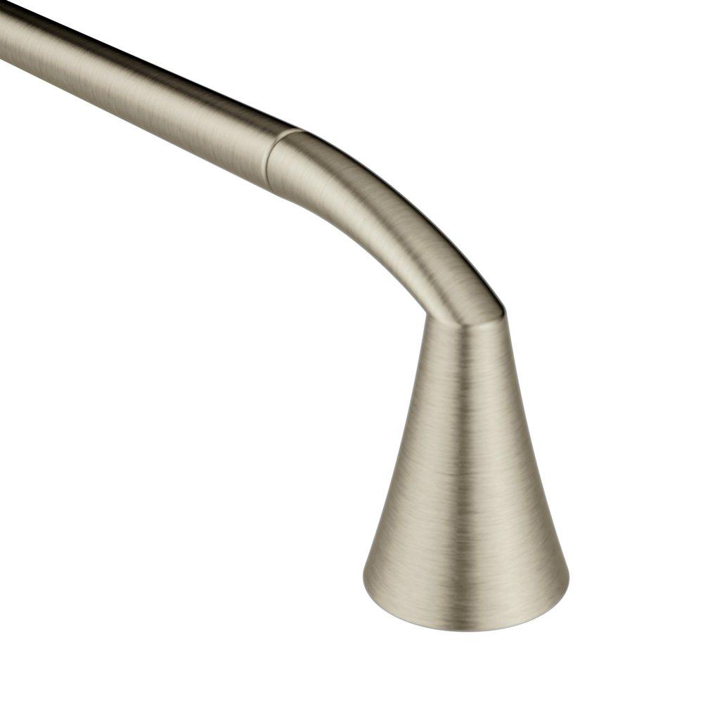 Moen YB2324BN Glyde 24 in. Towel Bar in Brushed Nickel