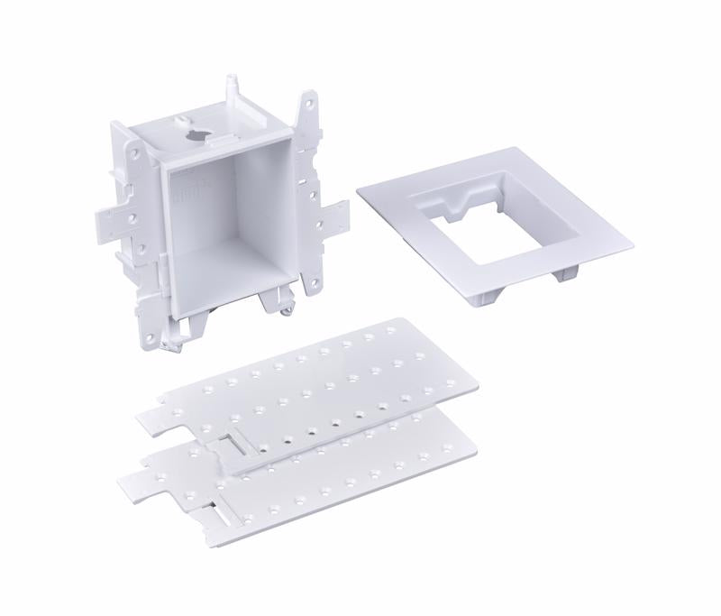 Oatey 37974 Plain Box With Drain and 2 Auxiliary Port