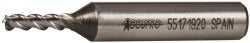 ACCUPRO Accupro 39508 Square End Mill 5/32 in 3 Flute Powdered Metal