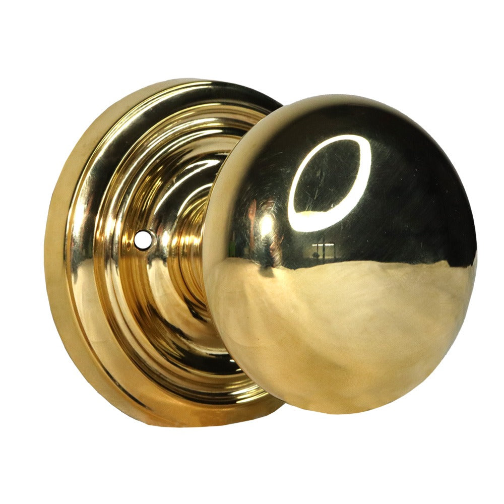 EMTEK Emtek 8200PUS3NL Providence Knob Privacy Unlacquered Brass