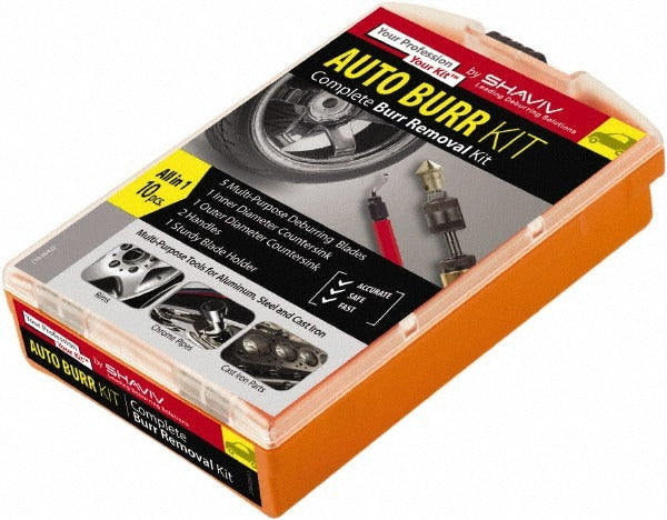 SHAVIV Shaviv 154-00052 Hand Deburring Tool Set 10 Pc