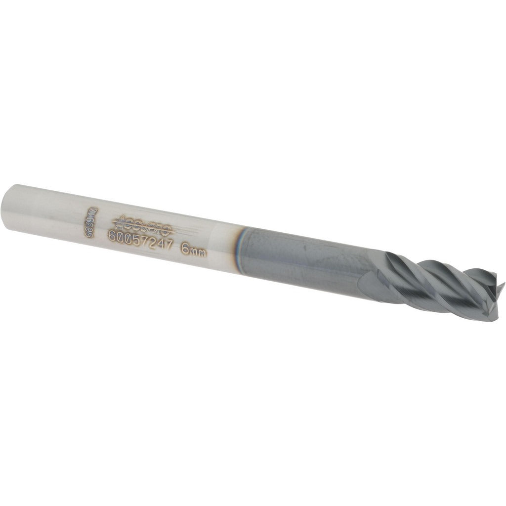 ACCUPRO Accupro 12182792 Square End Mill 0.2362 in 4 Flute Carbide