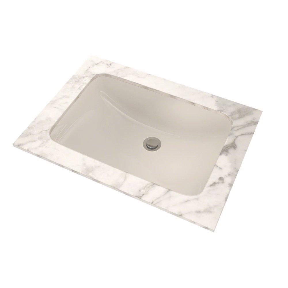 TOTO LT542G#12 19 x 12-3/8 Rectangular Undermount Bathroom Sink with CEFIONTECT Sedona Beige