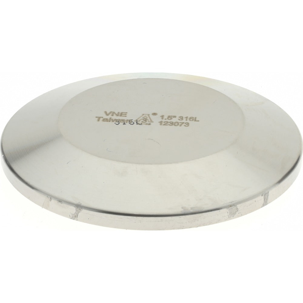 VNE Vne EG16A-6L1.5 Sanitary End Cap 1-1/2 in Clamp Ss 316