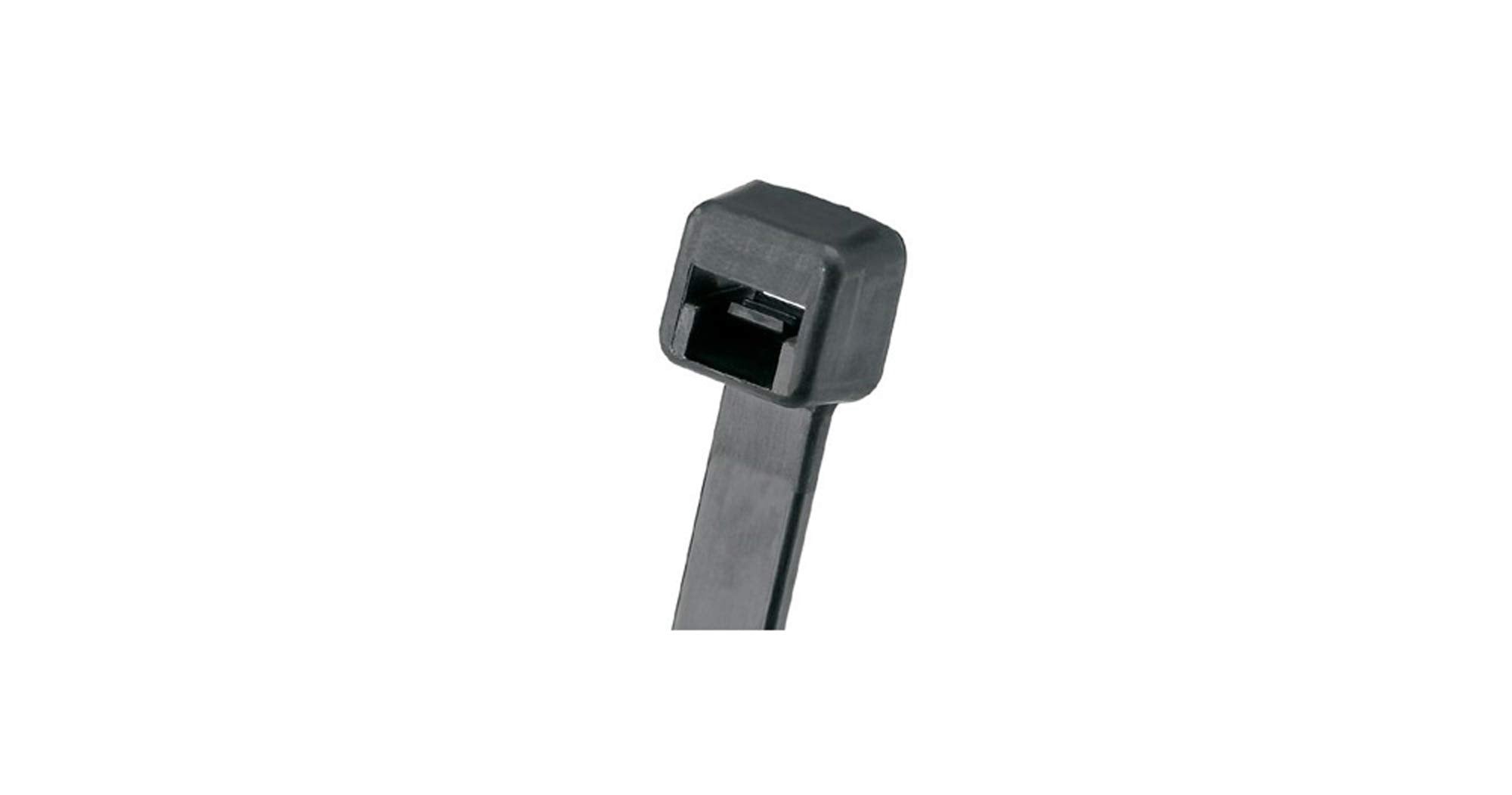 PANDUIT Panduit PLT3I-C0 Pan-ty Locking Cable Tie 11.4in Black 100pk