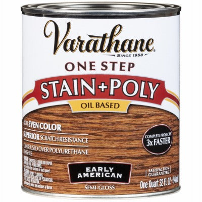 RUST-OLEUM Rust-oleum 225249H Oil Based Stain Polyurethane Quart