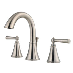 Pfister LG49-GL0K Saxton 2 Handle Widespread Bathroom Faucet 1.2 gpm Brushed Nickel