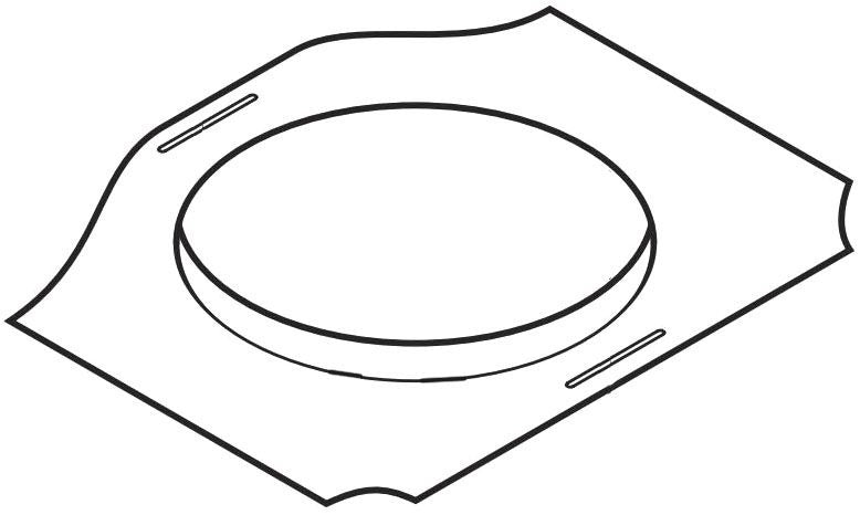 NUTONE Nutone SR680508 7 Inch Duct Plate (7 in.)