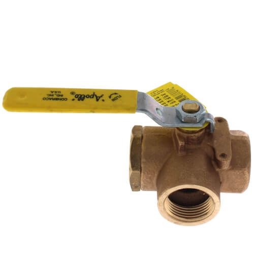 Apollo Valves 7060501 70-600 Series 1 in. Bronze Standard Port FNPT 400# Ball Valve